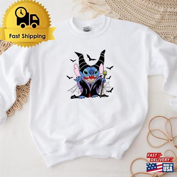 Tops - Halloween Stitch Witch Shirt Sweatshirt Disney Classic